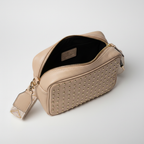 Studio White - Interior Open, Studs, Chevron Strap Detail