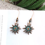 Alloy Sunflower Bohemian Earrings