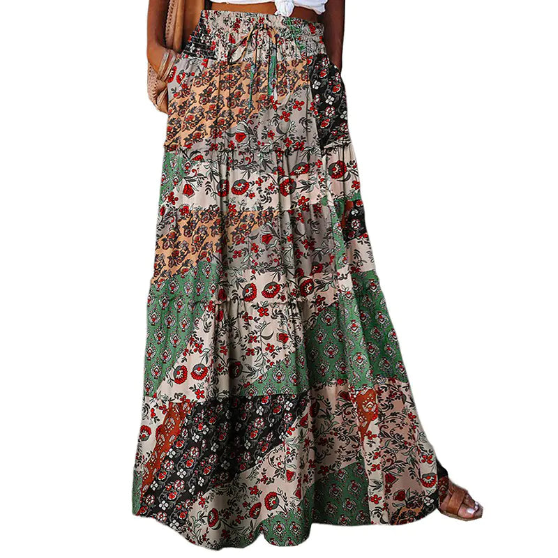 Bohemian Ethnic Style Skirt for Women