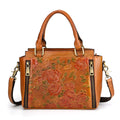 Embossed Tote & Shoulder Bag