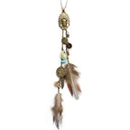 Bohemian Indian Coin Tassel Necklace (Wholesale)