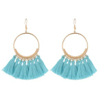 Bohemian Tassel Earrings - Fashionable Drop Jewelry