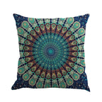 Bohemian Geometric Pattern Linen Cushion Pillowcase