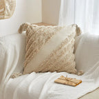 Bohemian Style Pillowcases with Plush Tassels